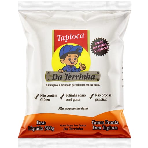 Goma Pronta Tapioca da Terrinha 500g