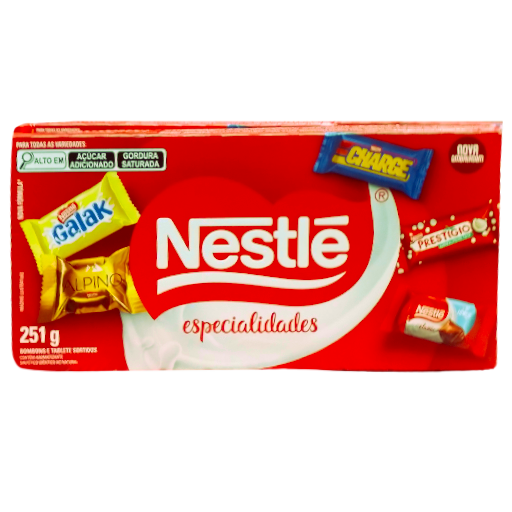 Bombom Nestlé Especialidades cx 251g
