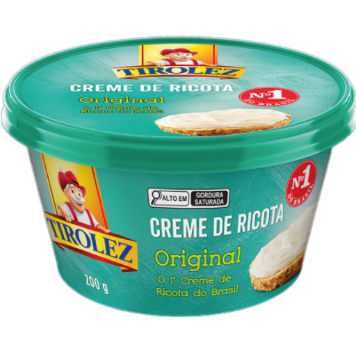Creme de Ricota Tirolez Original 200g 