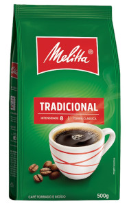 Café Melitta Torrado e Moído Tradicional 500g