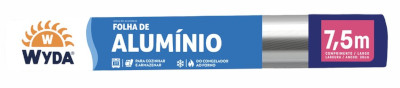 Wyda - Folha de Alumínio 30cmx7,5m