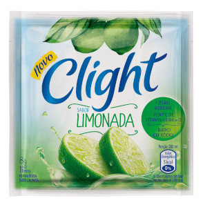 Clight - Refresco em Pó Zero Açúcar Sabor Limonada 8g