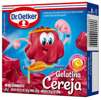 Dr. Oetker - Gelatina de Cereja 20g