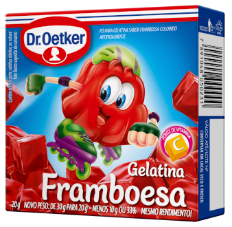 Dr. Oetker - Gelatina de Framboesa 20g