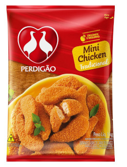 Perdigão - Empanado de Frango Tradicional Mini Chicken 1Kg