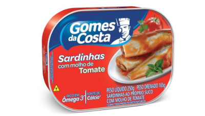 Sardinhas Gomes da Costa Molho de Tomate 250g