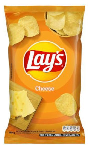 Lay's - Batata Frita Lisa Cheese 80g