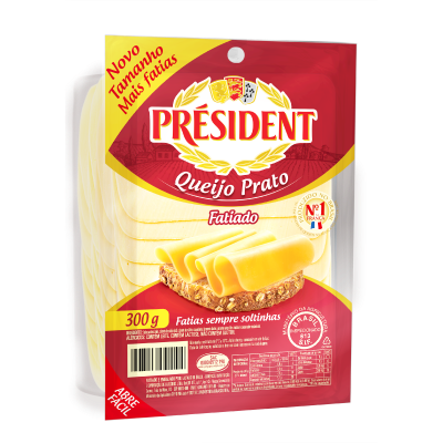 [0406.90.20] Queijo Prato Fatiado Président 300g