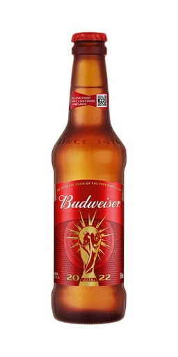 Budweiser - Cerveja Garrafa 330ml