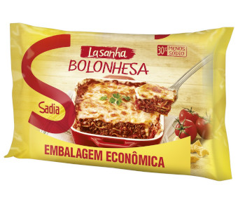 Lasanha Bolonhesa Sadia 1Kg