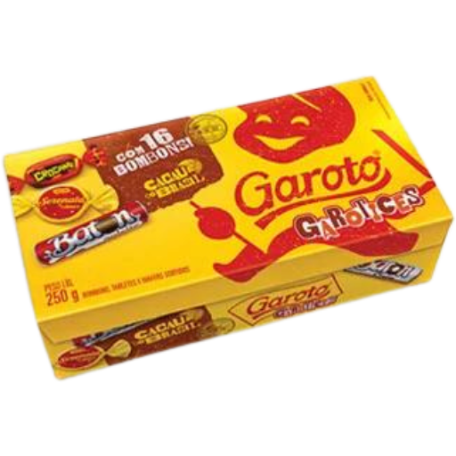 [1806.90.00] Bombom Garoto Sortido cx 250g