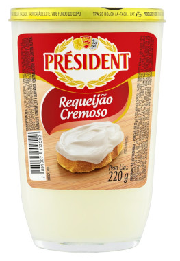 Président Requeijão Cremoso 220g