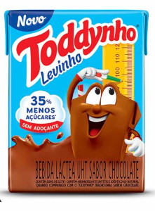 Bebida Láctea UHT Levinho Sabor Chocolate Toddynho 180ml