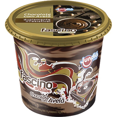 Sorvete Chocolate com Avelã Fascino Jundiá 1,5L