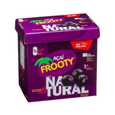 Frooty - Açaí Natural Congelado 5Kg