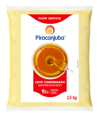 Leite Condensado Piracanjuba Food Service 2,5kg