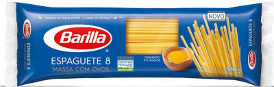 Barilla - Macarrão Espaguete com Ovos n°8 500g