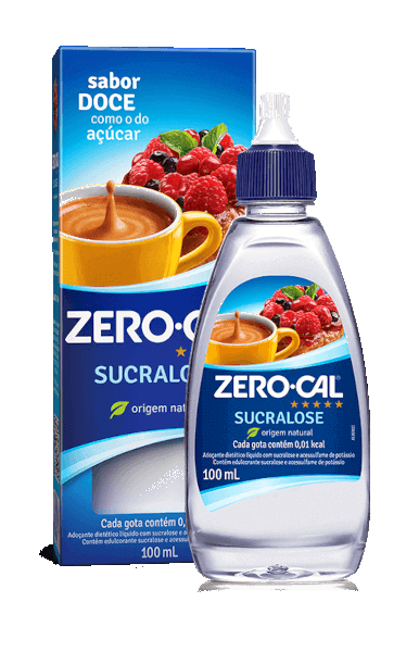 Adoçante Líquido Zero-Cal Sucralose 100ml