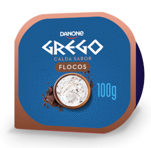 Danone - Iogurte Flocos Grego 90g