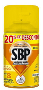 SBP - Refil Multi Inseticida Automático Citronela 250ml