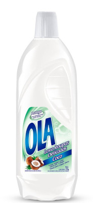 Ola Lava Roupas Líquido Coco 1L