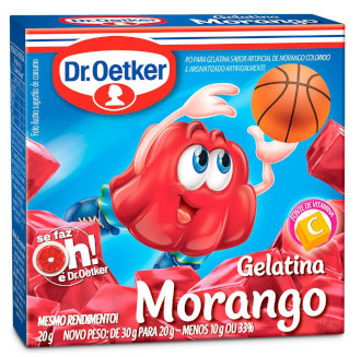Dr. Oetker - Gelatina de Morango 20g