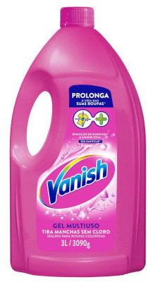Tira Manchas em Gel Vanish Multiuso sem Cloro 3L