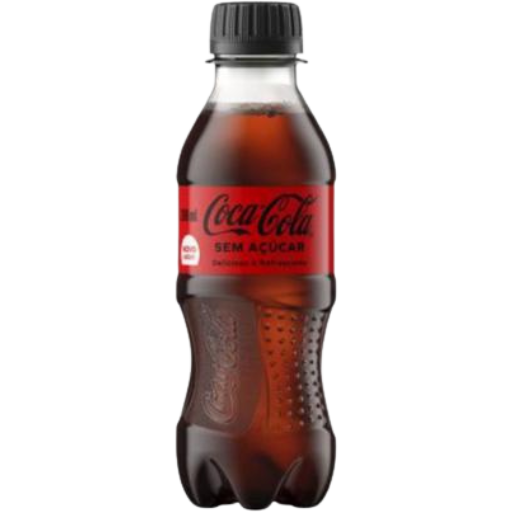 [2202.10.00] Refrigerante Coca-Cola Sem Açúcar 200ml