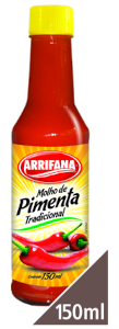 Arrifana - Molho Pimenta Vermelha 150ml