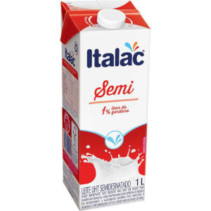 [0401.20.10] Leite Semidesnatado UHT Italac com tampa 1L