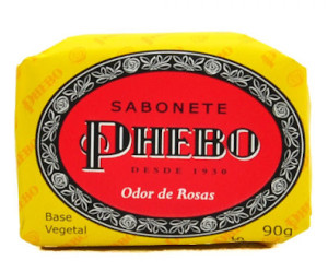 Sabonete Glicerinado Phebo Rosas 90g