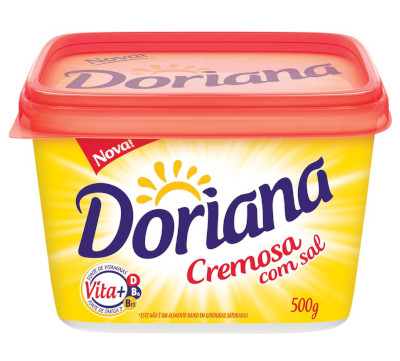 Margarina Cremosa com Sal Doriana 500g