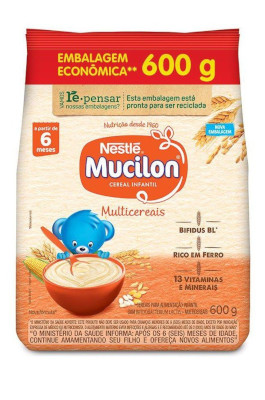 Cereal Infantil Multicereais Mucilon 600g