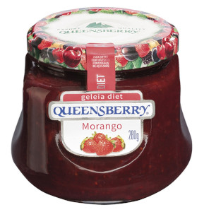 Queensberry - Geleia de Morango Diet 280g
