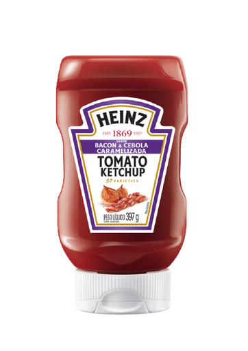 Ketchup Heinz Bacon e Cebola Caramelizada 397g