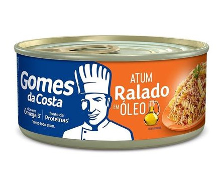 Atum Ralado em Óleo Gomes da Costa 170g