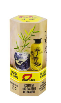 Fiat Lux - Palitos de Bambu 100 Unidades