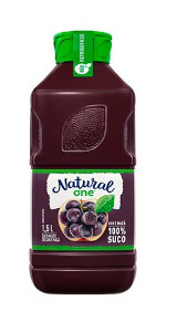 Natural One - Suco Misto de Uva e Maçã Natural 1,5L