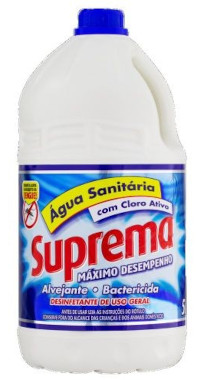 Suprema Água Sanitária com Cloro Ativo 5L
