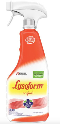 Lysoform Desinfetante de Uso Geral Spray Original 500ml