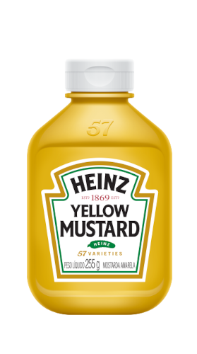 Molho de Mostarda Heinz 255g