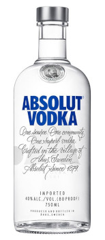 [2208.60.00] Absolut - Vodka Importada 750ml