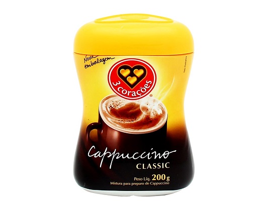 Cappuccino 3 Corações Classic 400g