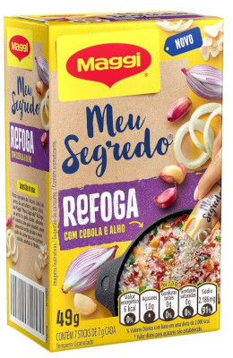 [2103.90.21] Maggi Tempero Granulado Meu Segredo Cebola e Alho 49g