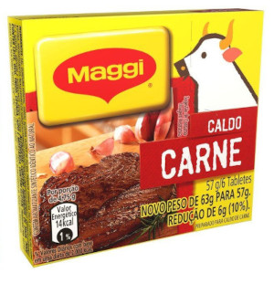 [2104.10.11] Maggi Tablete Caldo de Carne 57g