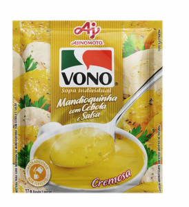 Sopa Vono Mandioquinha com Cebola e Salsa Ajinomoto 17g