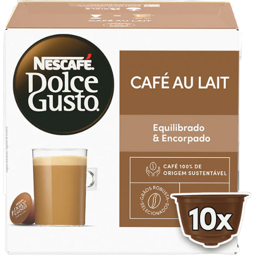 Café em Cápsula Café au Lait Dolce Gusto 160g