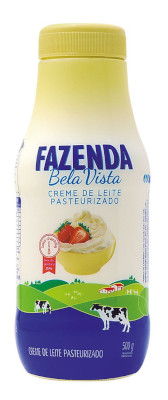 Creme de Leite Pasteurizado Bela Vista 500ml