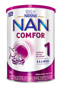 [1901.10.90] Fórmula Infantil Nan Comfor 1 Nestlé 1,2Kg