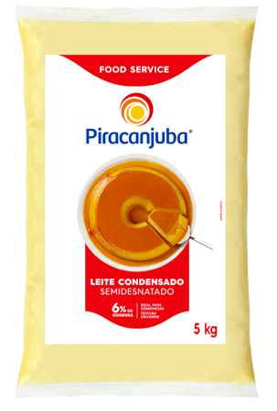 Leite Condensado Semidesnatado Piracanjuba 5kg